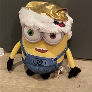 Minions in Christmas Hat